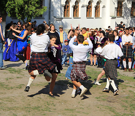 Image showing Scotish dance