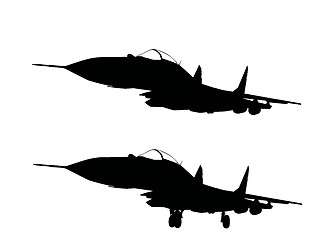 Image showing Military aircraft