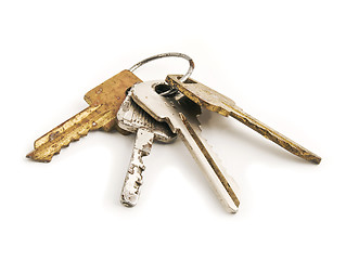 Image showing Keys isolated