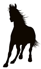 Image showing Vector horse