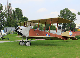 Image showing Vintage airplane