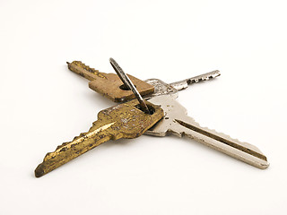 Image showing Keys isolated