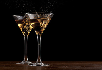 Image showing Splash martini