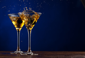 Image showing Splash martini