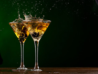 Image showing Splash martini