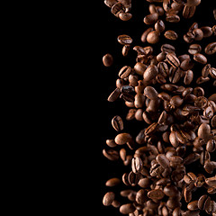 Image showing Flying coffee