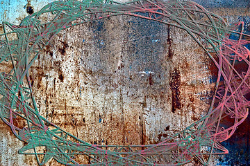 Image showing Rusty grunge texture