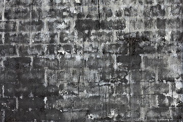 Image showing rough brick wall