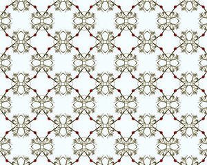 Image showing vintage shabby background with classy patterns