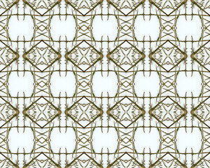 Image showing vintage shabby background with classy patterns