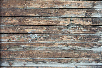 Image showing old, grunge wood panels used as background