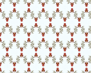 Image showing vintage shabby background with classy patterns