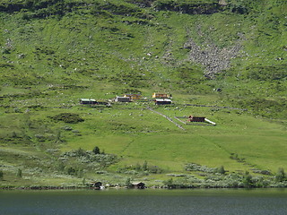 Image showing Norwegian Mountain Farm