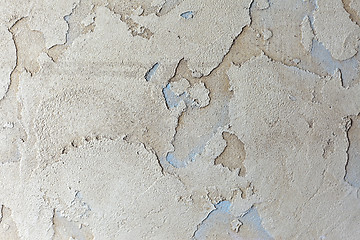 Image showing Grunge cracked concrete wall