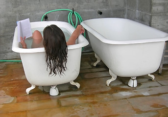 Image showing Bathing for Godot
