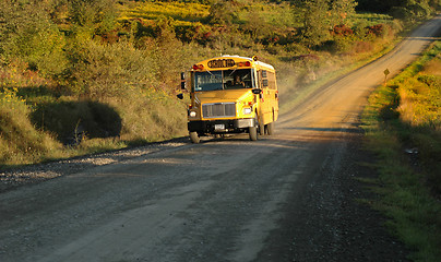 Image showing Country School Bus