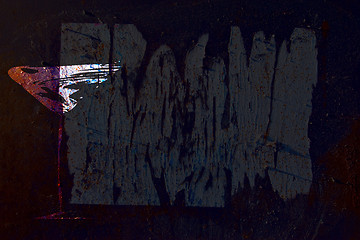 Image showing Rusty grunge texture