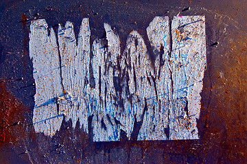 Image showing Rusty grunge texture