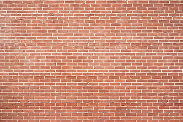 Image showing New brick wall texture