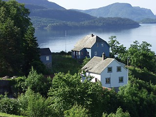 Image showing Houses in Norway