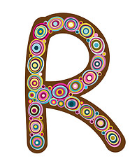 Image showing Beautiful letter 