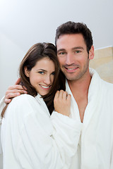 Image showing Couple in Bathroom