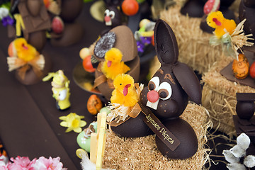 Image showing Easter bunnies