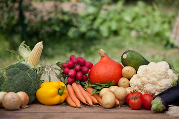 Image showing Fresh vegetables