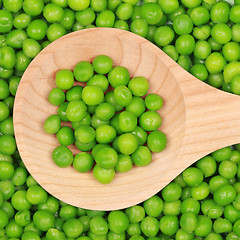 Image showing Green peas