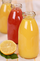 Image showing Fresh juices