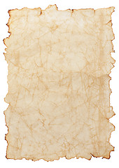 Image showing Aged paper