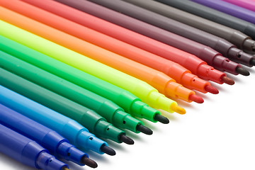 Image showing Soft tip pens