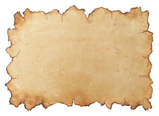 Image showing Aged paper