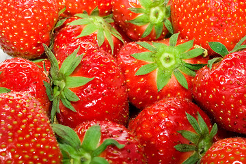 Image showing Strawberries