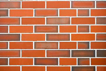 Image showing red brick wall