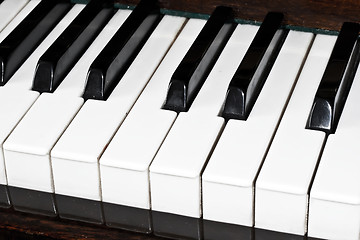 Image showing Piano keyboard