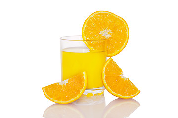 Image showing Orange juice