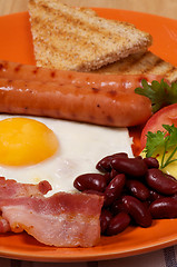 Image showing English Breakfast