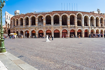 Image showing Roman Arena in Verona