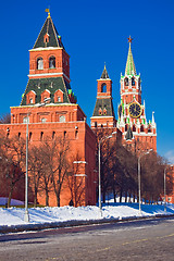 Image showing Red square and Kremlin