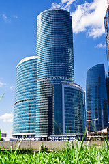 Image showing Moder skyscrapers