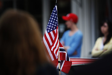 Image showing United flags