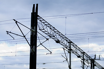 Image showing Railway cable