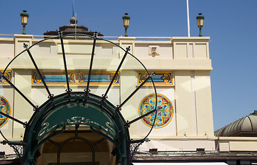 Image showing entry famous cafe  architecture casino Monte Carlo Monaco