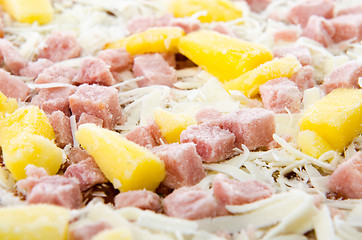 Image showing Frozen Hawaiian Pizza