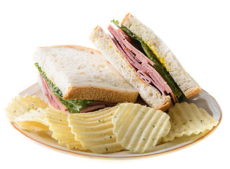 Image showing Bologna Sandwich