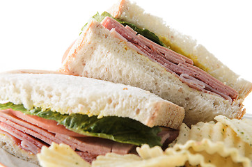 Image showing Bologna Sandwich