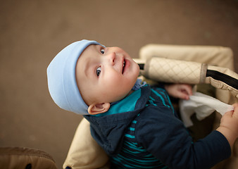 Image showing Kid in the buggy