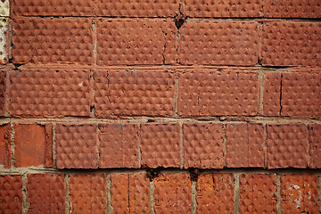 Image showing Red brick wall