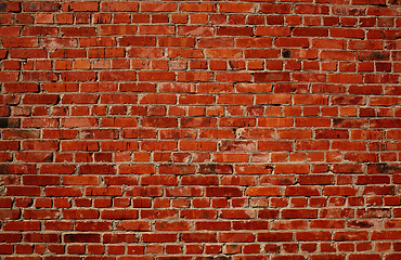 Image showing Red brick wall